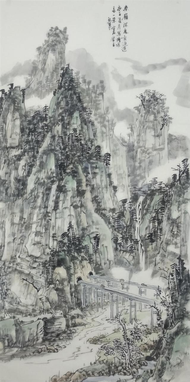 国家一级美术师鱼军——巍峨挺立 巧夺天工