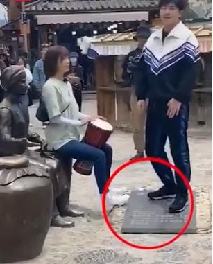 《极挑》录制事多，郭京飞王珞丹坐雕塑踩石碑，周冬雨脚踢古建筑