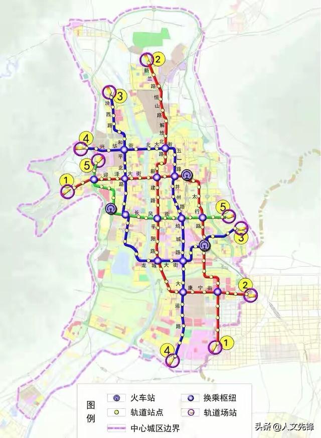山西省关于城市轨道交通的规划情况：太原、大同、晋中、运城