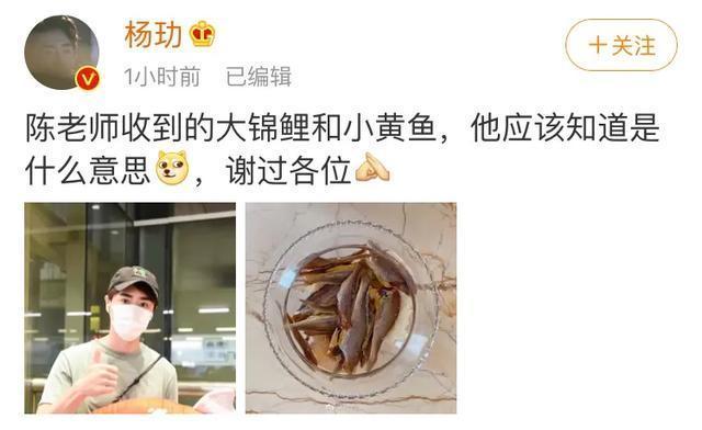 《三十而已》杨玏“陈养鱼”被粉丝送鱼干应援，这波操作有点可爱
