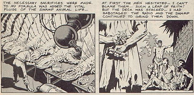 經(jīng)典游戲《恐龍快打》漫畫最陰暗的章節(jié)，整個部落被藥物變成章魚