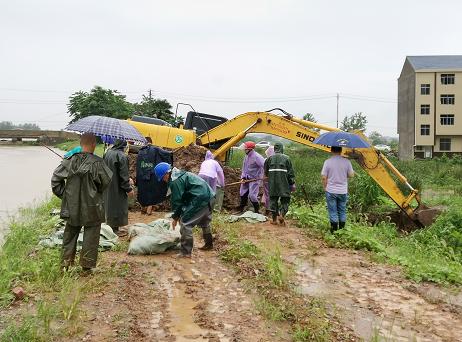 湖北工建为武穴打赢防汛救灾这场硬仗贡献力量