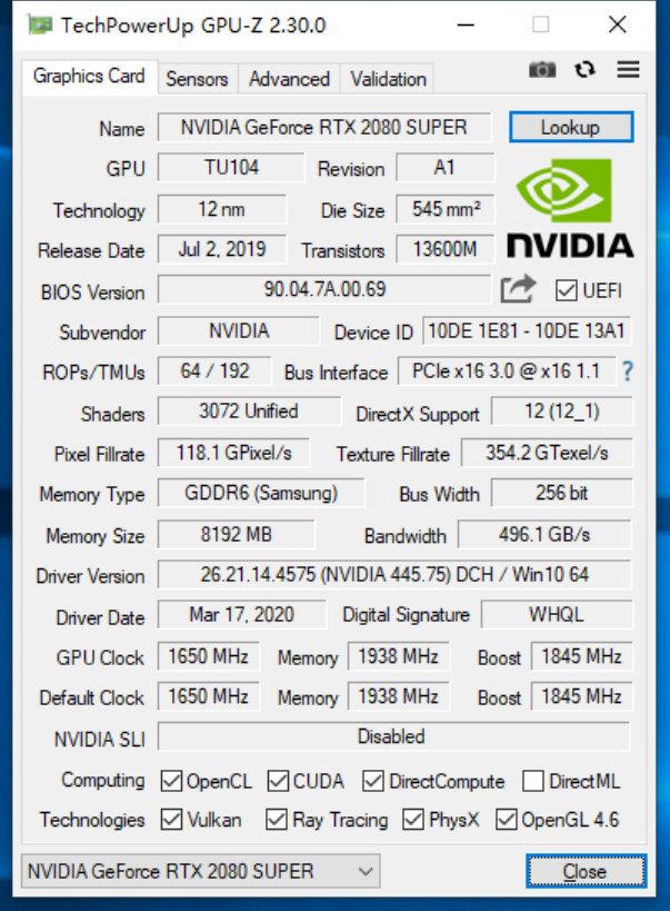 4K和光线追踪随便开？ 映众RTX2080 SUPER冰龙超级版显卡实测