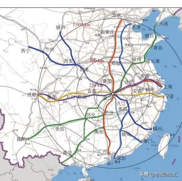 这几大城市都将打造米字形高铁网，可机场吞吐
