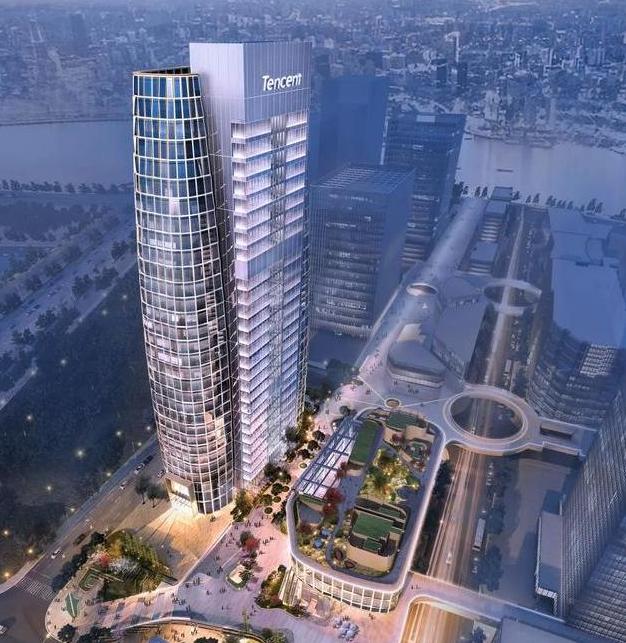 腾讯在建华东总部大厦，预计2021年建成，将成上