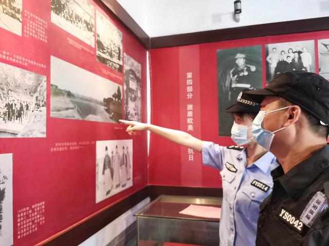 追寻革命先烈足迹 传承革命精神真谛—蒲城尧山派出所党支部开展纪念中国共产党成立99周年系列活动
