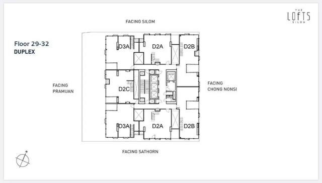 曼谷华尔街市中心轻轨旁豪宅公寓丨准现房 The Lofts Silom