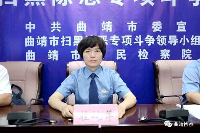 曲靖市检察院召开扫黑除恶专项斗争新闻发布会