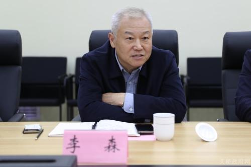 韩伟调研齐鲁交通麟龙金属材料项目进展情况