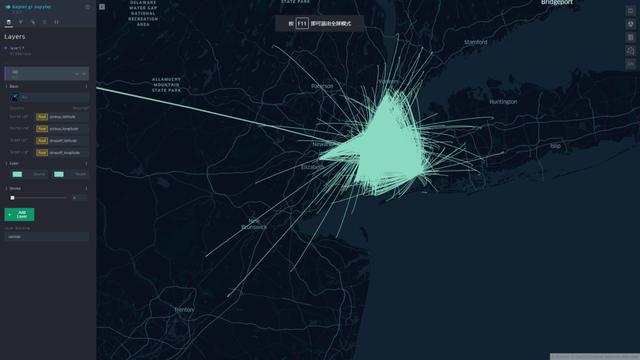 Python+Kepler.gl轻松制作时间轮播地图