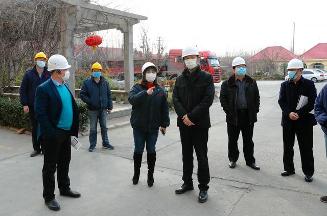 济南新材料产业园区管委会主任陈西武到企业和疫情防控留观点调研
