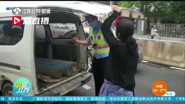 ■女司机面包车当货车开，私拉液化气罐走高速…民警：你这是移动定时炸弹