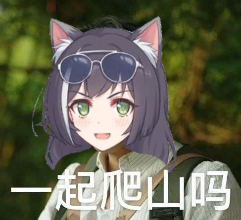 一起去爬山吗表情包｜网剧《隐秘的角落》秦昊爬山表情包