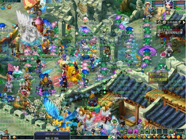 梦幻西游盛况：水浅海龟多，遍地是大哥