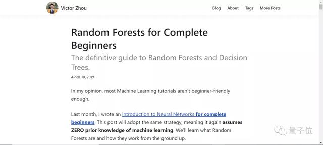 Facebook工程师教你什么是随机森林，就算零基础也可以看懂 |干货