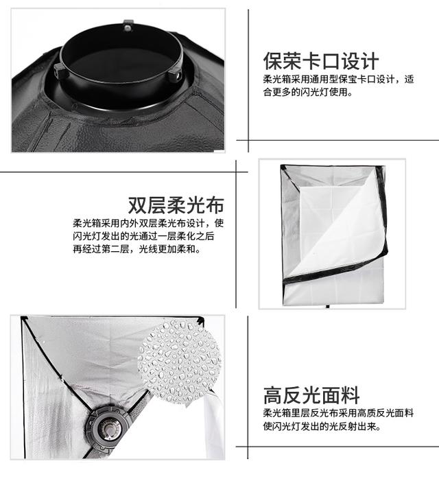 攝影燈套裝250W雙燈影室閃光燈人像靜物攝影照相館證件照燈拍照