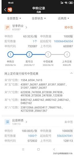 2020年第4只“大肉签”中签出炉，你中了吗？看看