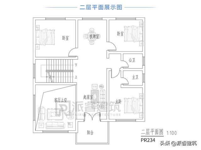 12X10米农村三层别墅，豪华到令人窒息！村里找不出第二幢