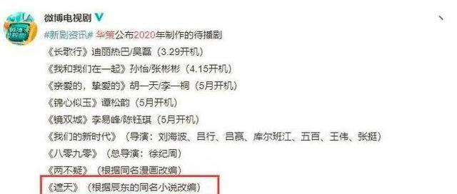 电视剧《遮天》已提上日程，改编后的剧情故事，似乎变了味？