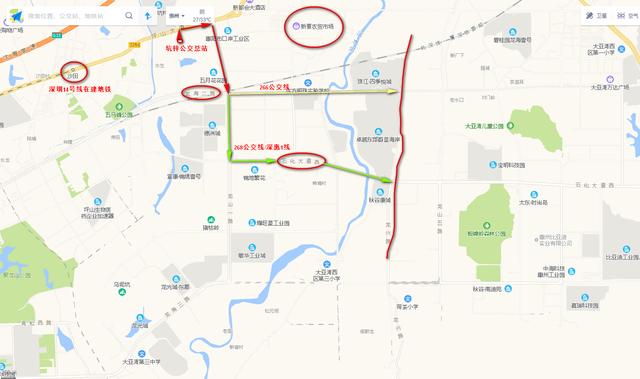 深圳往返大亚湾，除了自驾外，说说临深区域有哪些公共交通？