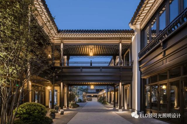 用灯光渲染江南水乡