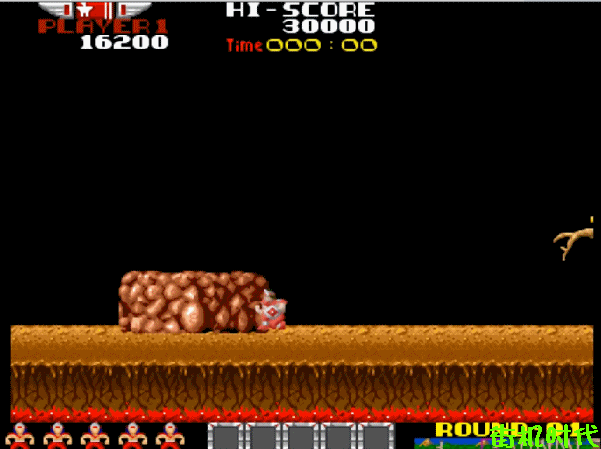 街機(jī)游戲時(shí)間耗盡不但不死，還把系統(tǒng)怪當(dāng)成玩物