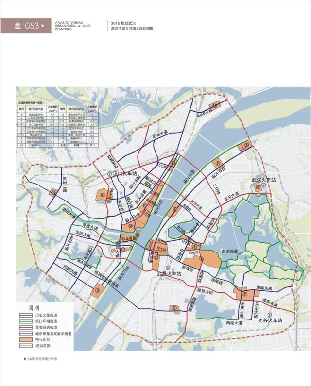 最新武汉市城市总体规划图20192035年