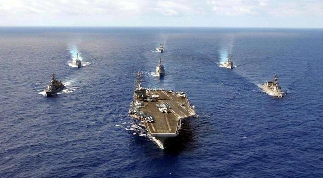 美国海军在疫情中或派三艘航母齐聚亚太，新威胁即将来临？