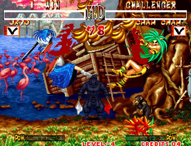 街機(jī)游戲最不思議的復(fù)活，被砍成兩截還能爬起來