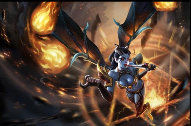 DOTA2饰品推荐——痛苦女王血羽宴觞