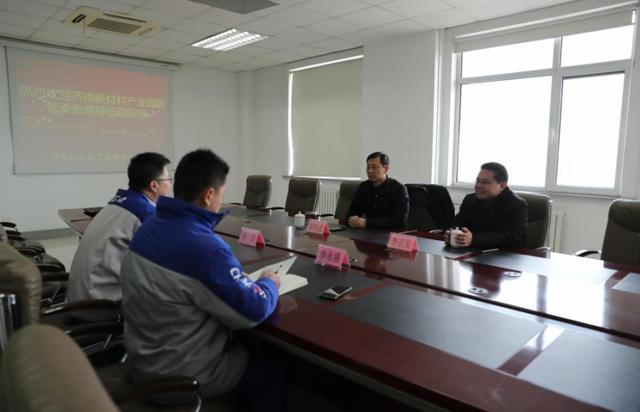 济南新材料产业园区管委会主任陈西武察看疫情防控工作