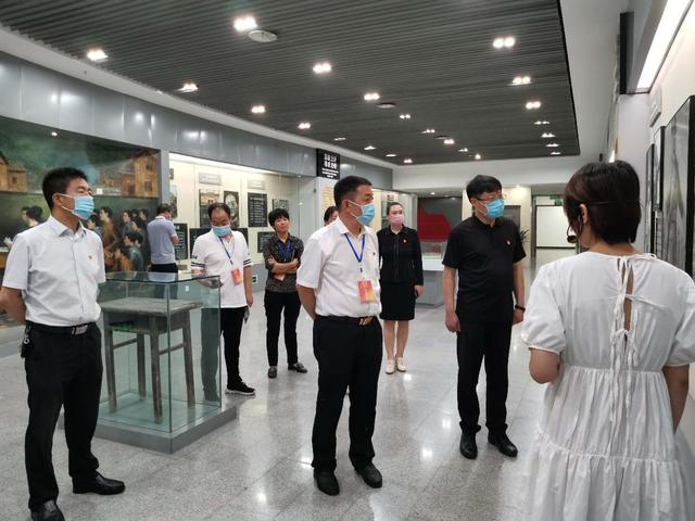 扶沟县人大视察全县文化旅游产业融合发展情况