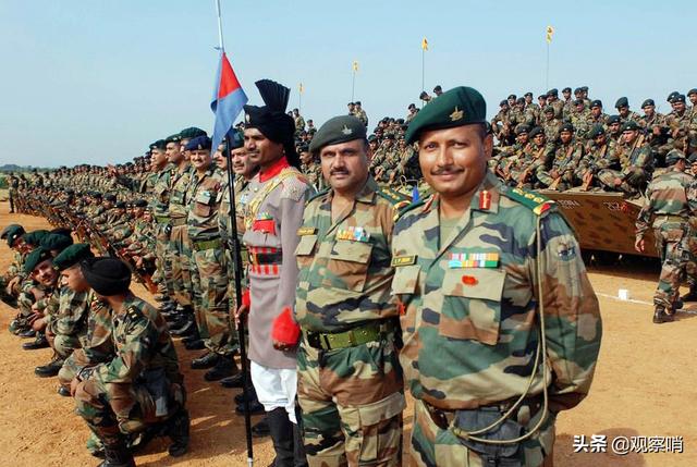 印度国防预算609亿，军费开支711亿，100多亿美元