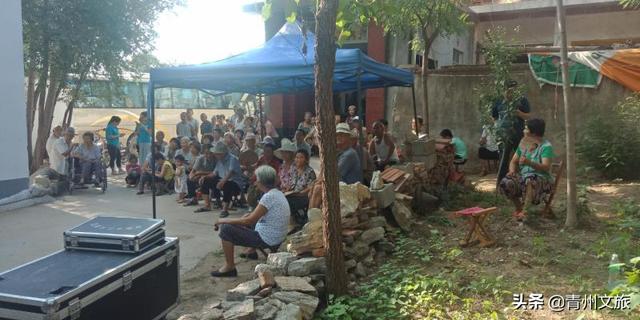 青州市省定贫困村综合性文化活动建设成果展示：青州石古岭村