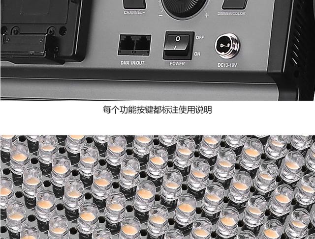 圖立方 大功率led攝影燈 攝像燈外拍燈影視燈電影燈演播燈GK-1024