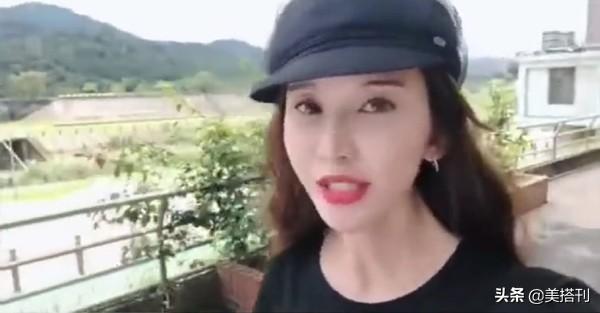 曝光|林志玲近照罕曝光疑美颜过度 穿黑T恤撞脸网红网友大呼认不出