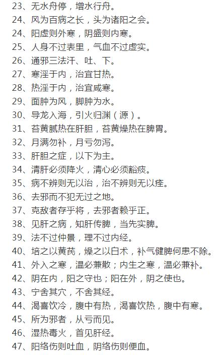 中医临床必备120句名言，句句经典，学会这些不长寿都难！快收藏