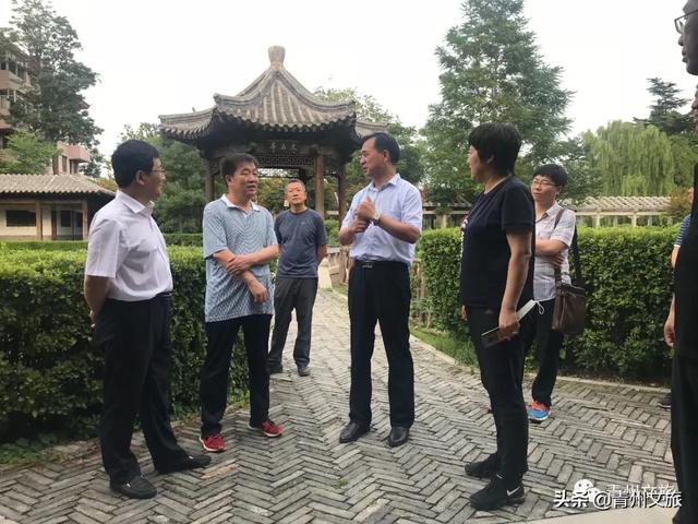 昌邑市政府副市长郇金刚一行莅临青州考察
