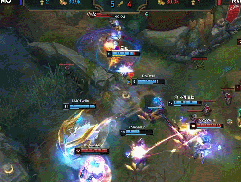 「战报」RW 2-1 DMO：五突脸成功处理DMO韦鲁斯，RW赢下赛季首胜