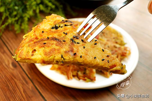 土豆丝别炒了，打2个鸡蛋，不炖不炒不凉拌，我家早餐经常做着吃