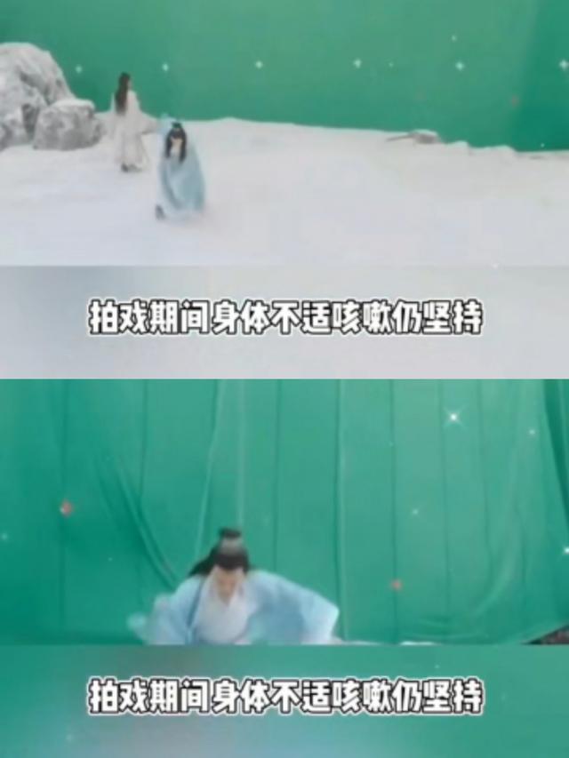 任嘉伦笑容的背后，连续拍摄三部作品咳嗽不停