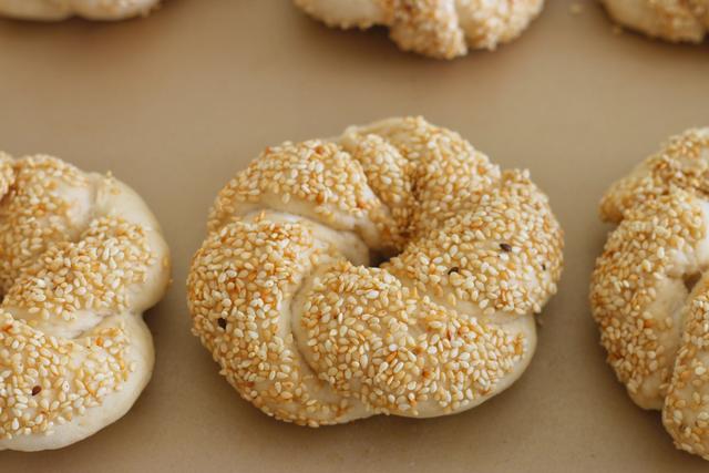 无油低卡的土耳其面包圈，吃着没负担，做法超简单，爱上了