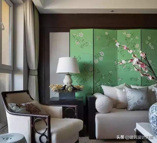 144平新中式三室两厅，从细节处展现东方古典神