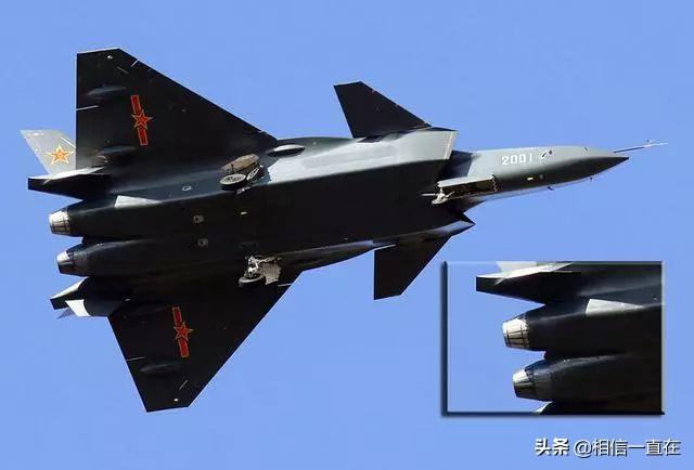 中国首款第四代战斗机歼-20飞机，具备超强隐形