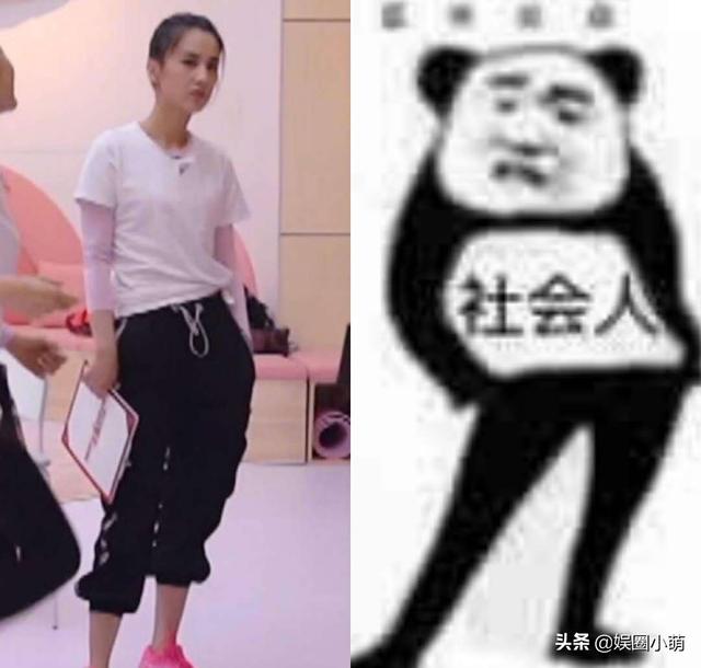 《乘风破浪的姐姐》黄圣依站姿火了，富太太就是不一样，装不出来