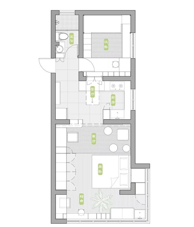 小户型把这里开发出来，家里瞬间多了一间房