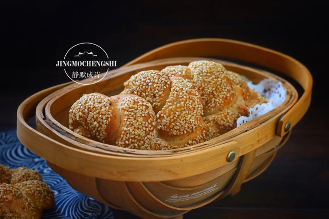 无油低卡的土耳其面包圈，吃着没负担，做法超简单，爱上了