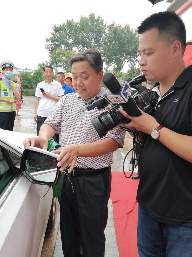 揚帆護航——2020公益順風車蚌埠站愛心送考的啟動儀式