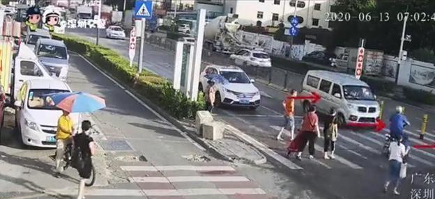 广东深圳龙华区发生一起事件，遇到这种事要注