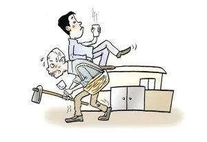 六旬"啃老族"把父亲尸体藏冰柜 还"以父之名"争家产